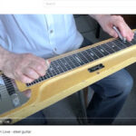 Doug Beaumier playing "Can't Help Falling in Love" on his Fender lap steel guitar.