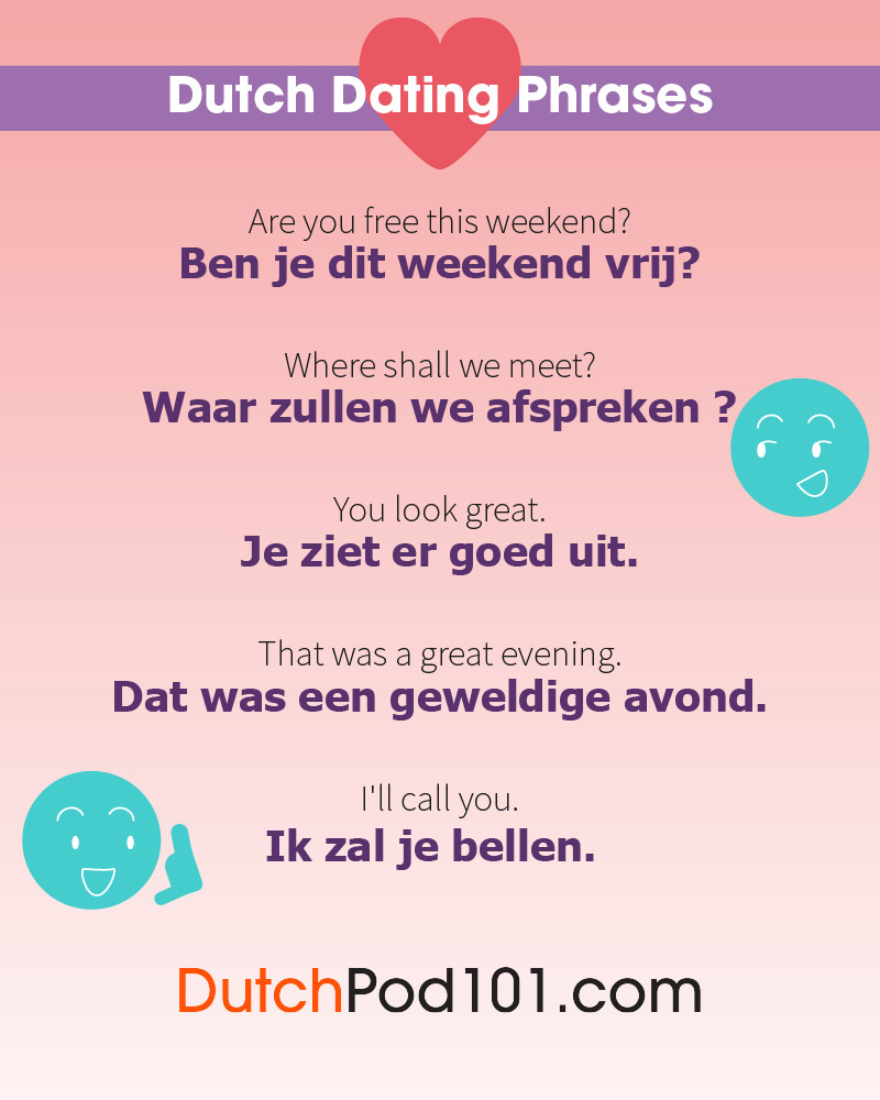 Dutch Date Phrases