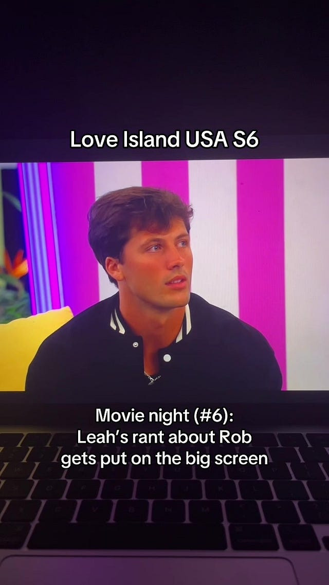 Leah on Love Island USA Season 6