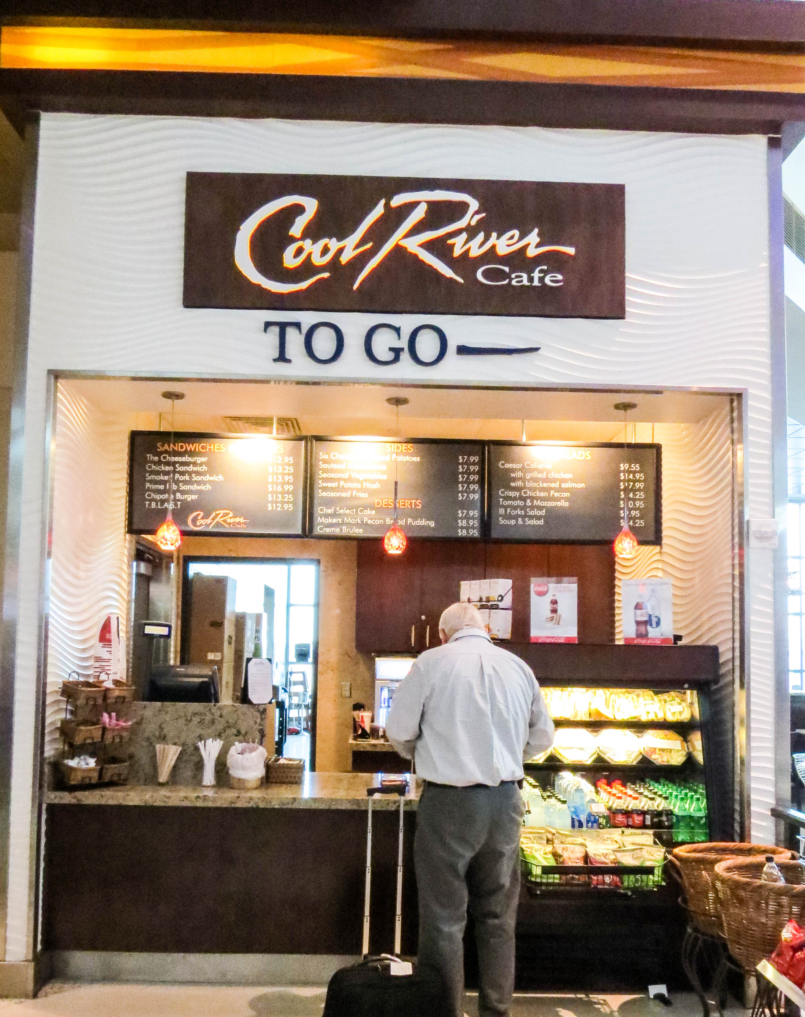 Healthy and fresh food options at Dallas Love Airport restaurants.