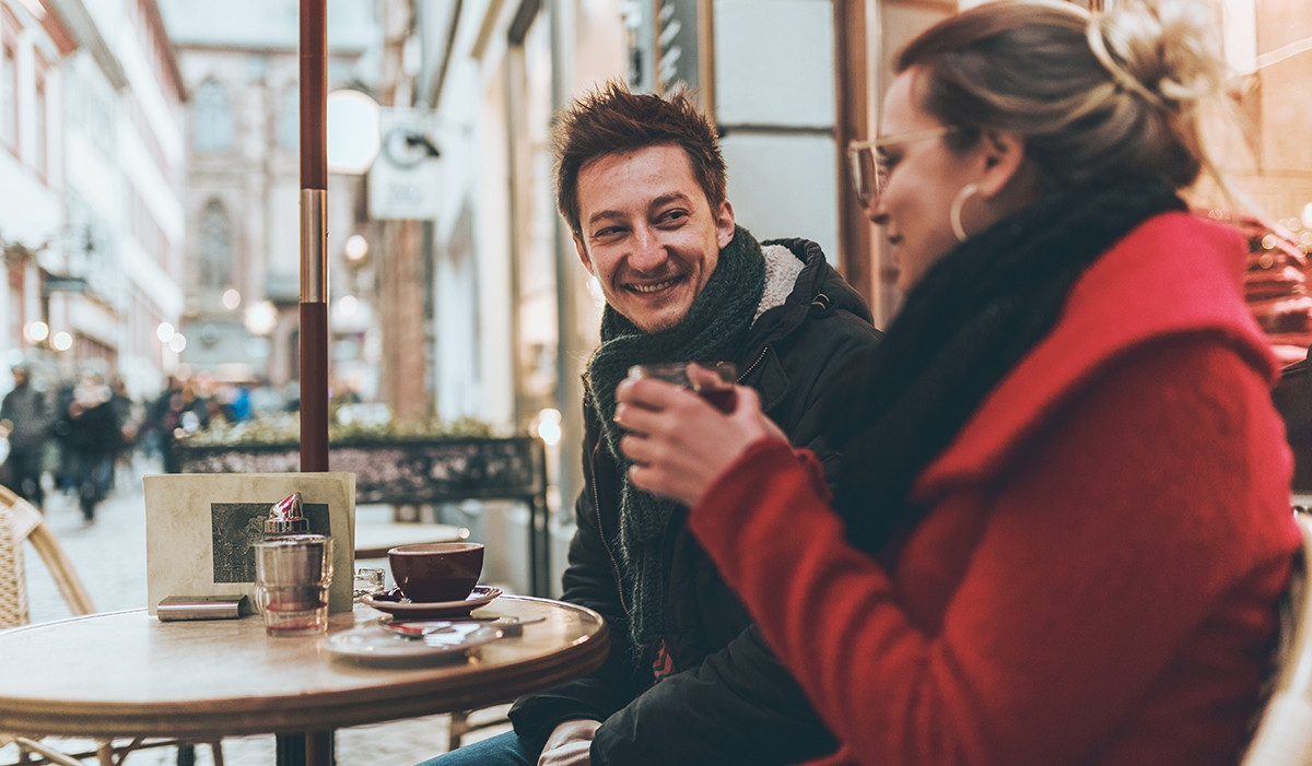 Man asks woman on another date.