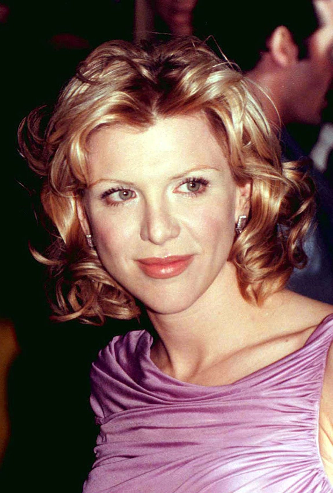 Courtney Love pictured in 1998, years after the death of her husband Kurt Cobain.