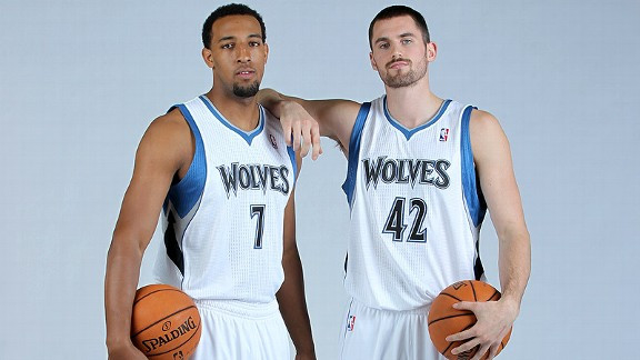 Kevin Love and Derrick Williams height comparison