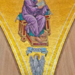 Saint John portrayed in the Trinity Dome.