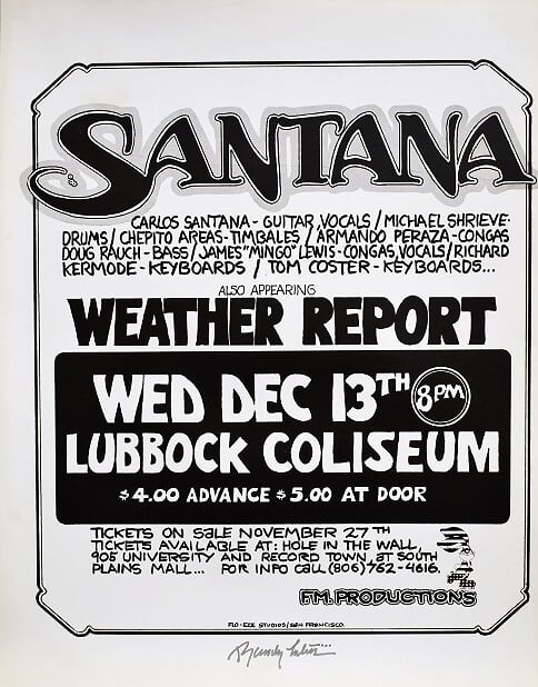 Santana Weather Report 1972