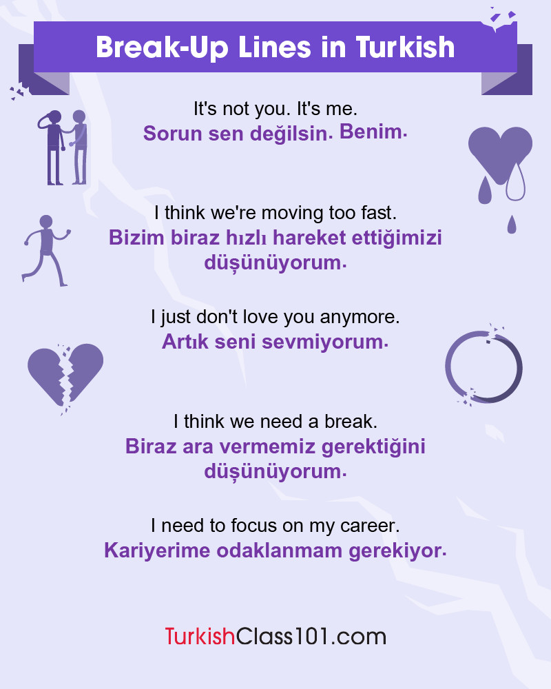 Turkish Break-Up Lines